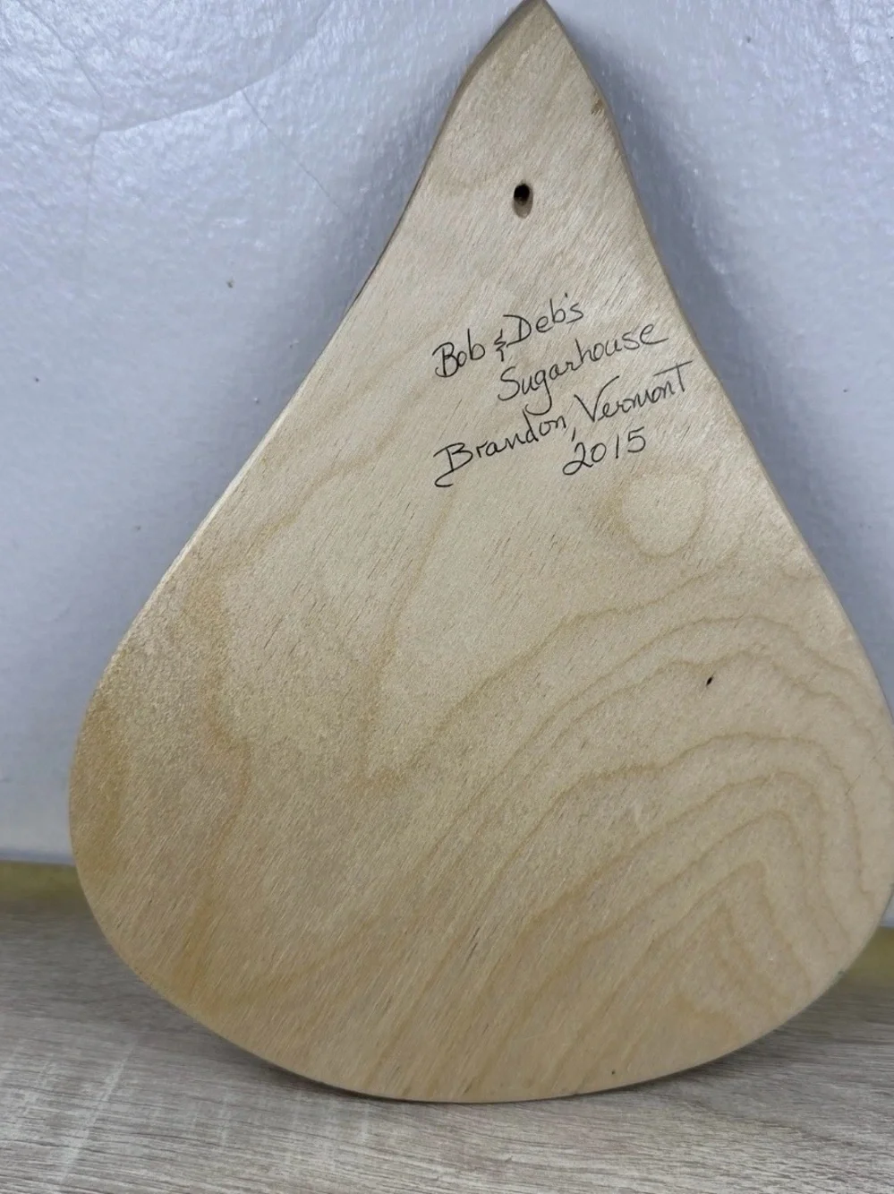 Vermont Crafted Door Harp in Light Wood Bob & Deb’s Sugarhouse brandon 2015